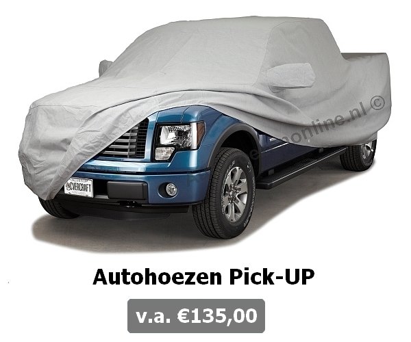 autohoes voor de Pick-up